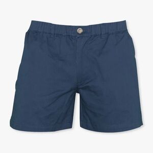 Meripex Apparel Elastic Waist Shorts 5.5” Inseam 4 Way Stretch Navy Blue Medium